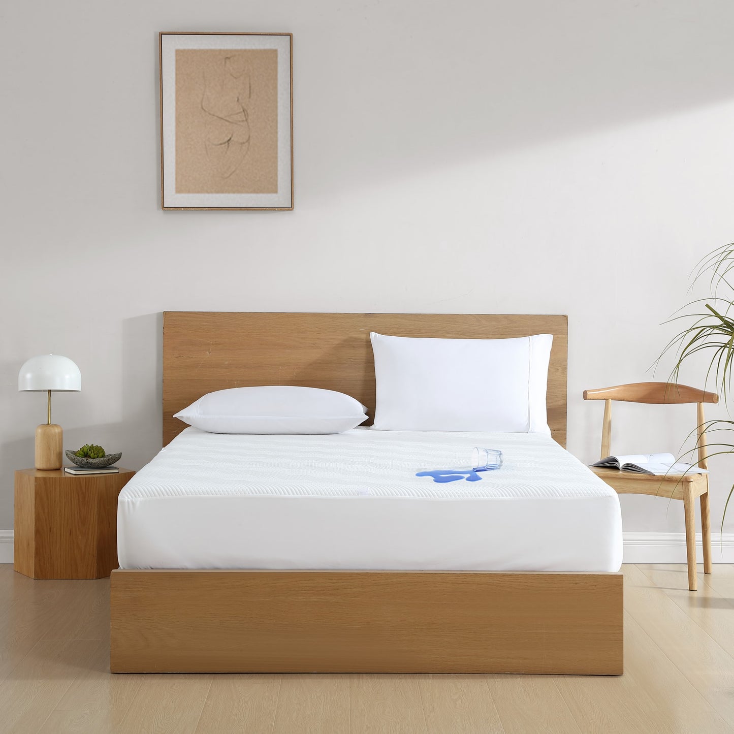 Sleepy's Deluxe Comfort Cool Mattress Protector